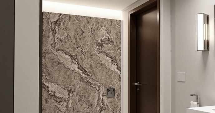 Divisória para Banheiro em Granito com Porta: Estilo e Funcionalidade Divisória para Banheiro em Granito com Porta: Estilo e Funcionalidade